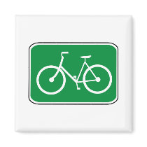 Vintage Bike Sign Fridge Magnets