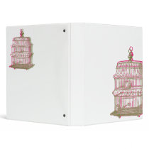vintage bird cage binder binders