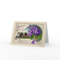 Vintage birthday card