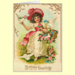 Vintage Birthday Card cards