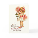 Vintage Birthday Greetings cards