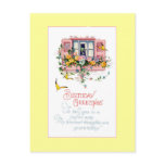 Vintage Birthday Greetings Post Card