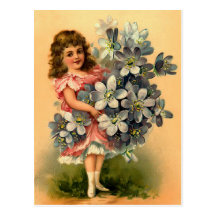 Vintage Birthday Postcard