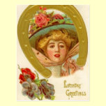 Vintage Birthday Postcard postcards