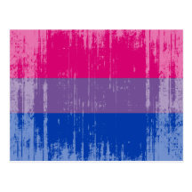 Vintage Bisexual Pride.png Postcard