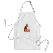 Vintage Black Cat Apron