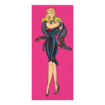 Vintage Blonde Retro Glamour Girl Bachelorette Par Personalized Announcements