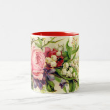 Vintage Blooms Mug