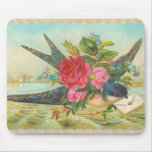Vintage Bluebird mousepads