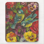 Vintage Bluebirds mousepads