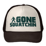 vintage Bobo GONE SQUATCHIN Hat Finding Bigfoot