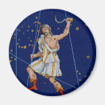 Vintage Bootes Star Chart Fridge Magnet