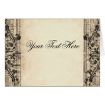 Vintage Borders Greeting Cards