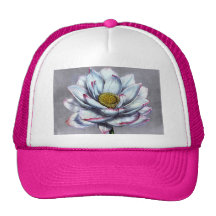 Vintage Botanicals Indian Lotus Flower Trucker Hat