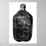 Vintage Bottle Print