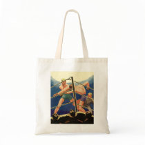 Vintage Boxing Canvas Bags