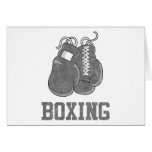 Vintage Boxing Card