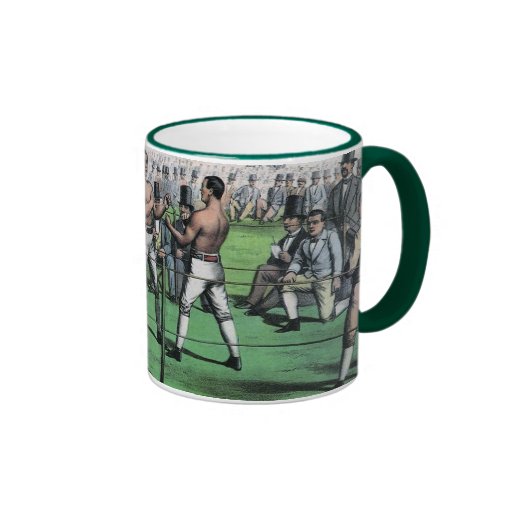 Vintage Boxing; Great Fight for the Championship Mugs