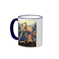 Vintage Boxing Coffee Mug