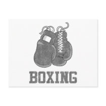Vintage Boxing Post Card