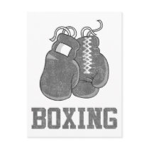 Vintage Boxing Postcard