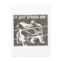 Vintage Boxing Post Card
