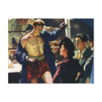 Vintage Boxing Post Cards