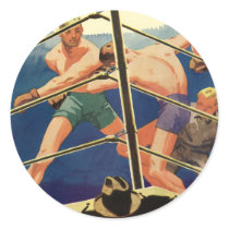 Vintage Boxing Sticker