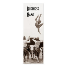 Vintage Boy Scouts Toss Bookmark Business Cards