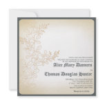 Vintage -Branch wedding invites
