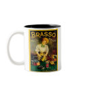 Vintage Brasso Metal Polish Ad mugs