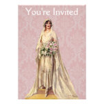 Vintage Bride Custom Announcements