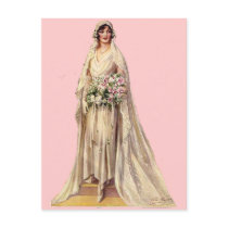 Vintage Bride Postcards