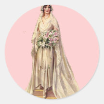 Vintage Bride Sticker