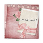 Vintage Bridesmaid magnet