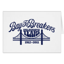 Vintage Bridge - Navy Greeting Card