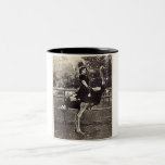 Vintage Broadway Actress Riding an Ostrich Mugs