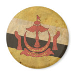 Vintage Brunei Refrigerator Magnet