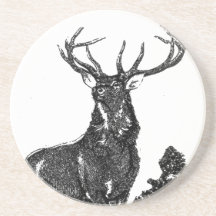 Vintage Buck Coasters