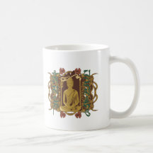 Vintage Buddha Mantra Mugs