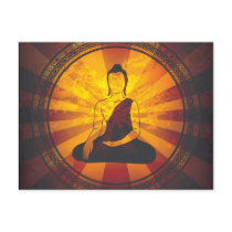 Vintage Buddha Print Postcards