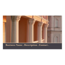 Vintage Building Business Card