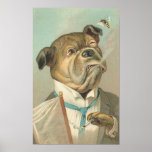 Vintage Bulldog Posters