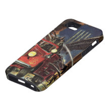 Vintage Business, Firemen Firefighters Fire Trucks iPhone 5 Covers