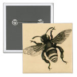 Vintage busy bee pin