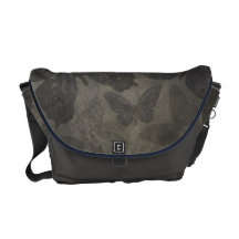 Vintage Butterflies Courier Bags