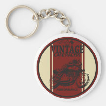 Vintage Cafe Racers Keychain
