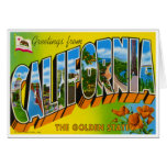 Vintage California Card