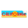 VIntage California Logo Bumper Sticker