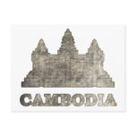Vintage Cambodia Postcard